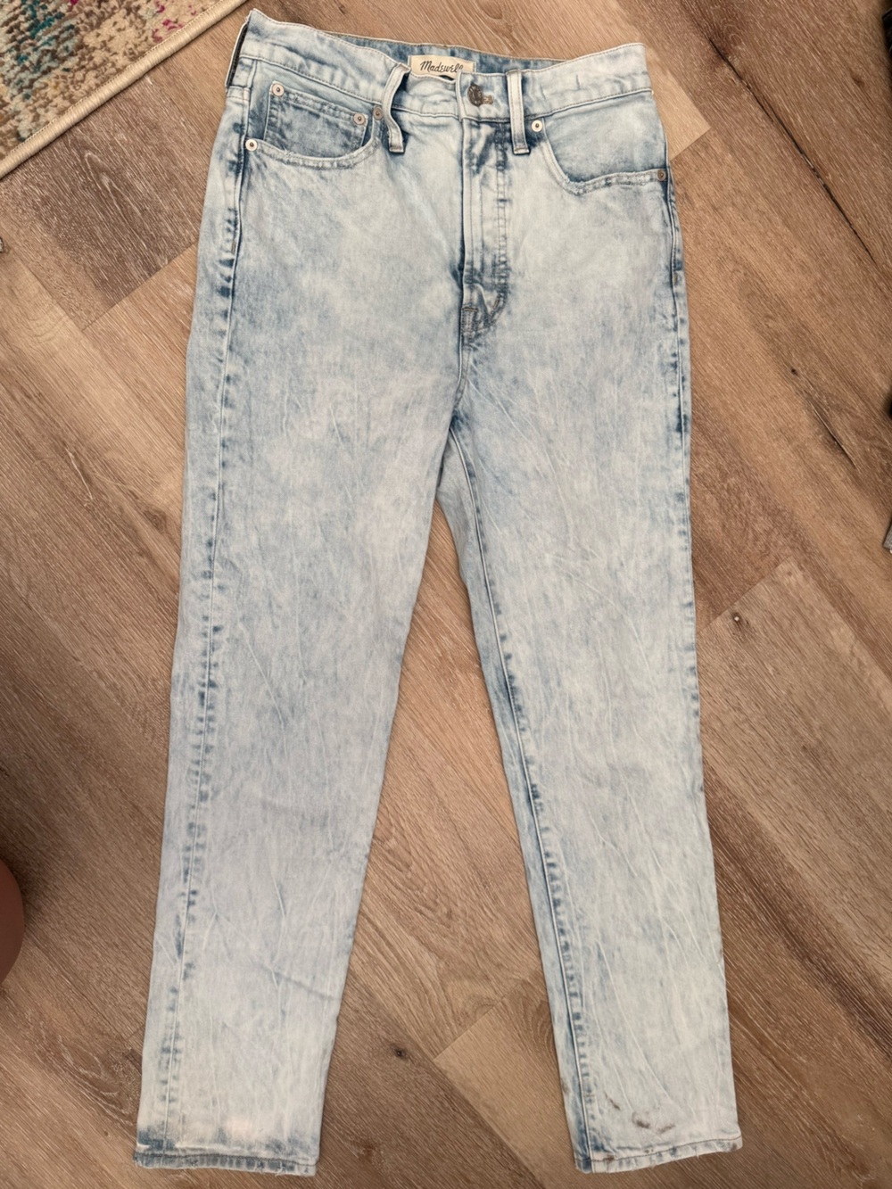 Madewell Light Wash Skinny Jeans